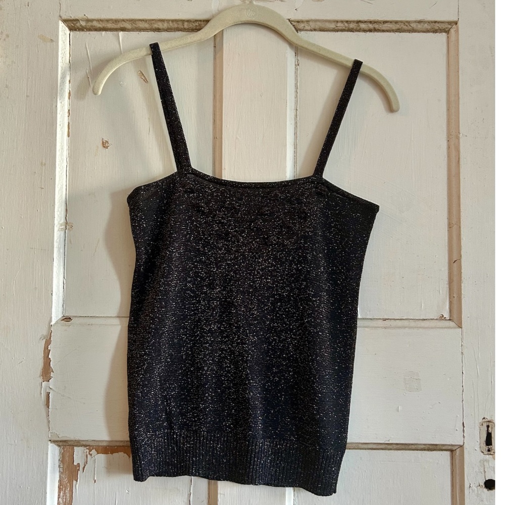 A.P.C. Lurex Sweater Tank – Chic Minimalism with a Touch of Sparkle Size: Small